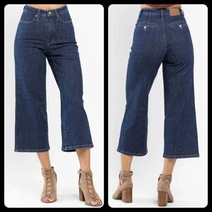 Judy Blue Curvy Tummy Control Tailored Crop Jeans – Size 15/32 NWT